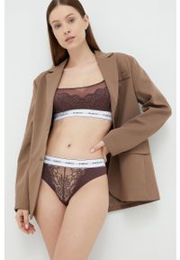 Guess stringi kolor fioletowy z koronki. Kolor: fioletowy. Materiał: koronka. Wzór: koronka #3