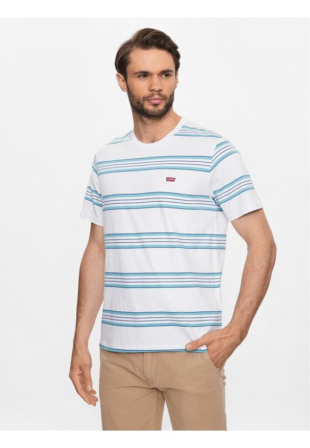 Levi's® T-Shirt Original 566050162 Biały Regular Fit. Kolor: biały