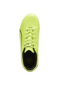 Buty piłkarskie Puma King Match FG/AG Jr 107573 04 zielone. Kolor: zielony. Materiał: materiał, mikrofibra, syntetyk. Szerokość cholewki: normalna. Sport: piłka nożna