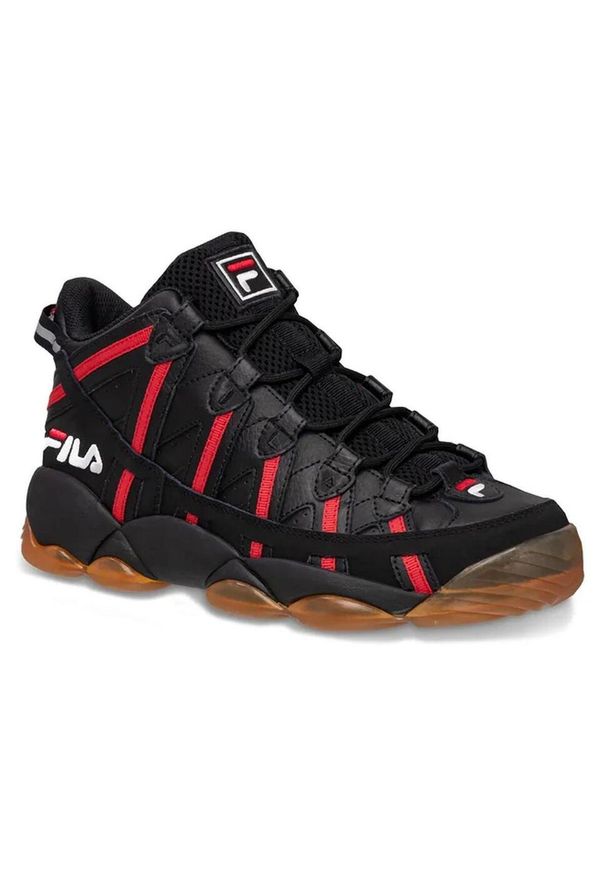 Fila buty do koszykówki męskie Spaghetti czarne. Kolor: czerwony, wielokolorowy, czarny. Sport: koszykówka