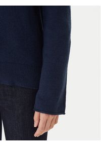 TOMMY HILFIGER - Tommy Hilfiger Sweter WW0WW46438 Granatowy Regular Fit. Kolor: niebieski. Materiał: wełna