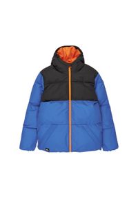 Quiksilver - Kurtka śnieżna dla Młodzież FINAL WORD Niebieski. Kolor: niebieski. Materiał: poliester, materiał. Wzór: kolorowy. Sezon: zima. Sport: narciarstwo #1