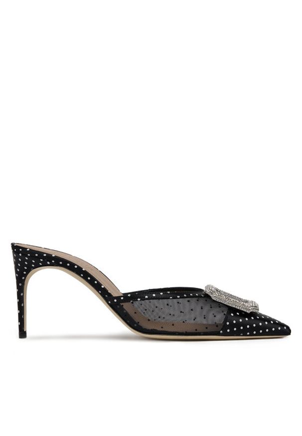 MALONE SOULIERS Klapki Mona 70-19 Czarny. Kolor: czarny. Materiał: materiał