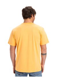 Quiksilver - Top typu tank dla ARCHIVE. Kolor: pomarańczowy, wielokolorowy, żółty. Materiał: tkanina, elastan, bawełna. Wzór: haft