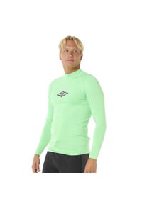Longsleeve do pływania męski Rip Curl Raw Energy UPF Performance. Kolor: zielony
