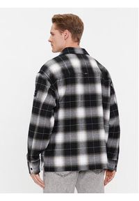 Calvin Klein Jeans Koszula Check Shirt J30J324611 Czarny Regular Fit. Kolor: czarny. Materiał: bawełna