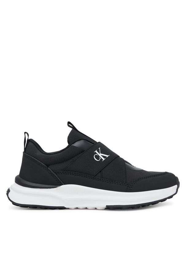 Sneakersy Calvin Klein. Kolor: czarny