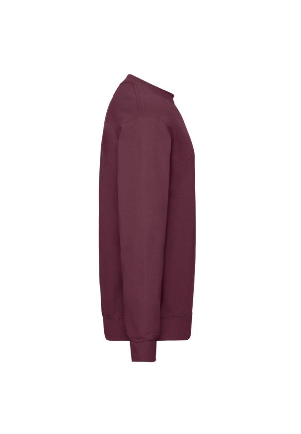 FRUIT OF THE LOOM - Męska Klasyczna Bluza Wkładana Przez Głowę. Kolor: czerwony, wielokolorowy, brązowy