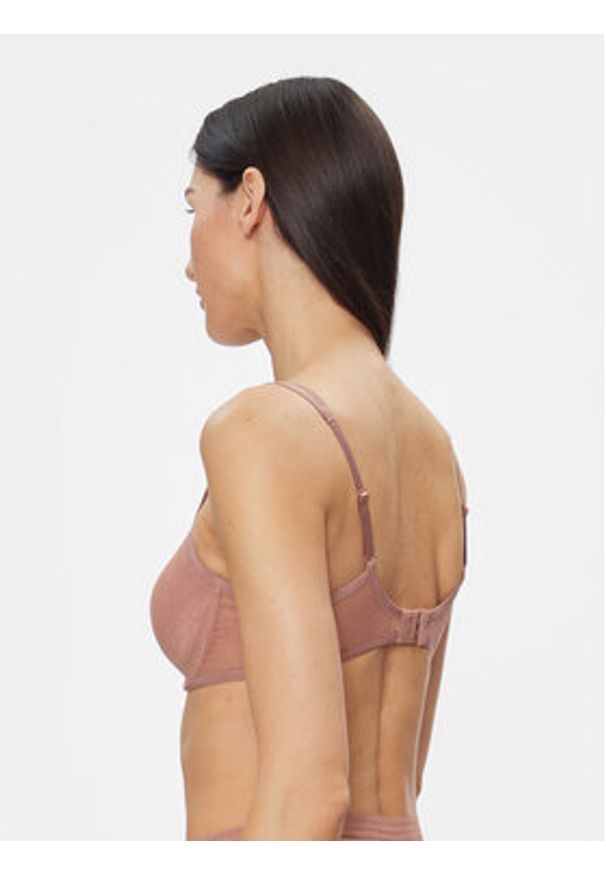 Triumph Biustonosz z fiszbiną Triumph Signature Sheer W01 EX 10215906 Beżowy. Kolor: beżowy. Materiał: syntetyk