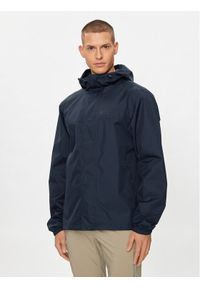 Helly Hansen Kurtka przeciwdeszczowa Vancouver Rain Jacket 53935 Granatowy Regular Fit. Kolor: niebieski. Materiał: syntetyk #1