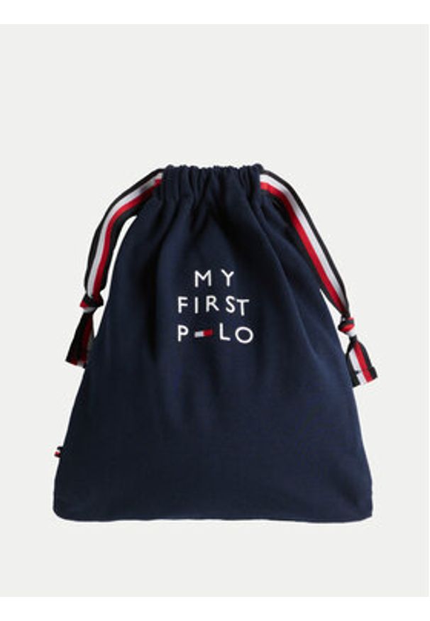 TOMMY HILFIGER - Tommy Hilfiger Body dziecięce KN0KN01984 Granatowy. Kolor: niebieski. Materiał: bawełna