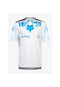FOX - Koszulka rowerowa męska Fox Ranger Digi Image Jersey. Kolor: biały. Materiał: jersey