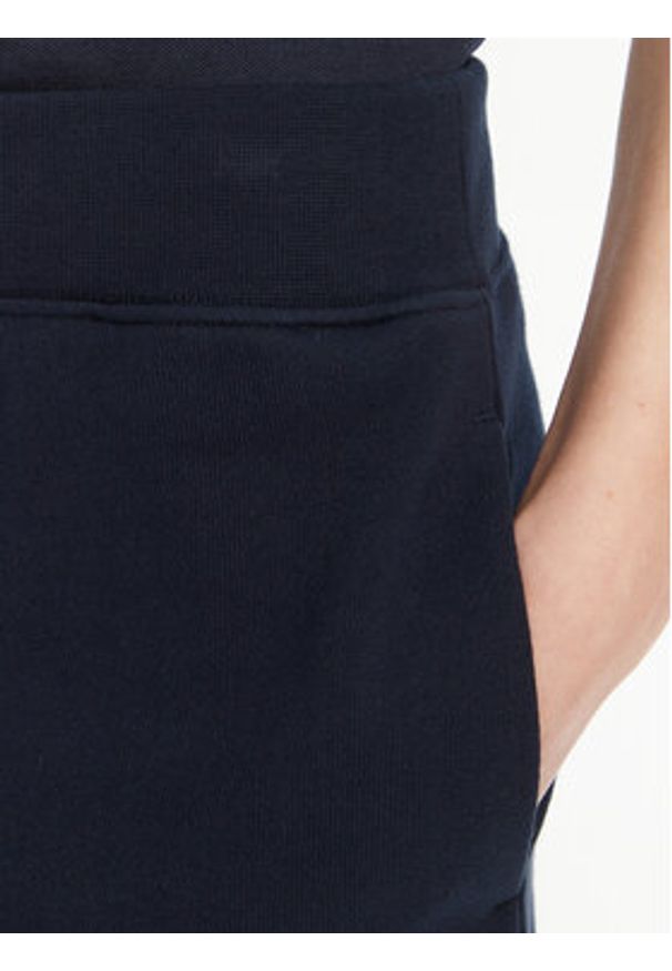 TOMMY HILFIGER - Tommy Hilfiger Szorty sportowe WW0WW45518 Granatowy Regular Fit. Kolor: niebieski. Materiał: bawełna