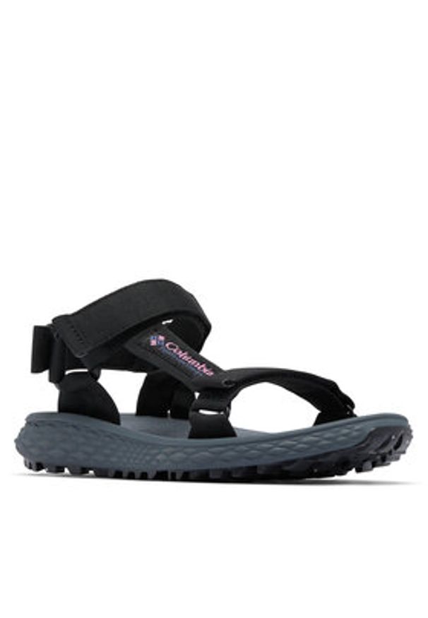 columbia - Columbia Sandały Konos Globetrot™ 2126911 Czarny. Kolor: czarny. Materiał: materiał