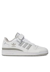 Adidas - adidas Sneakersy Forum Low IF2733 Biały. Kolor: biały. Materiał: skóra