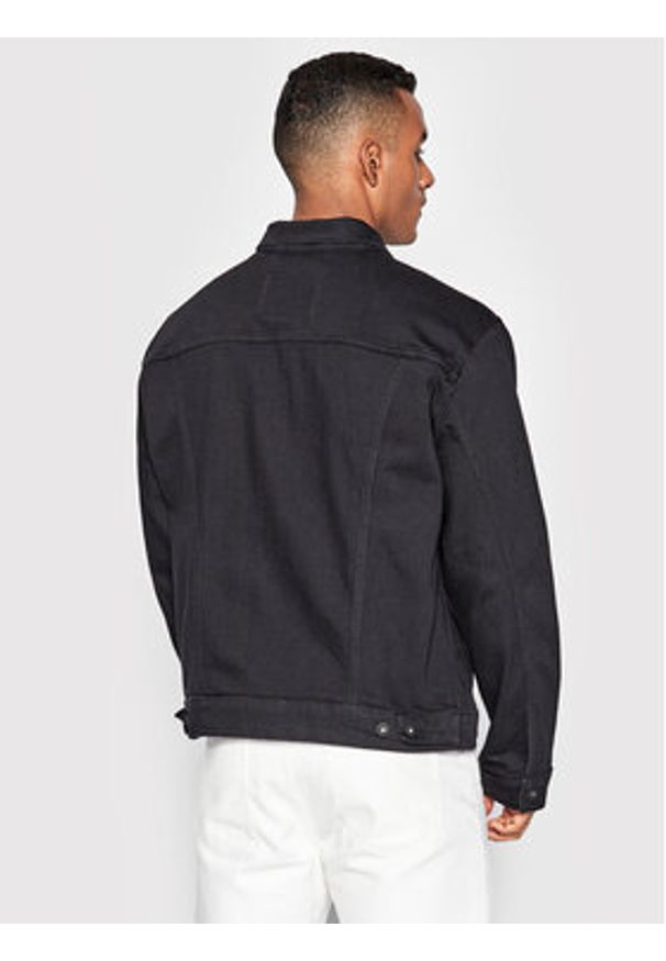 Levi's® Kurtka jeansowa The Trucker 72334-0403 Czarny Regular Fit. Kolor: czarny. Materiał: bawełna