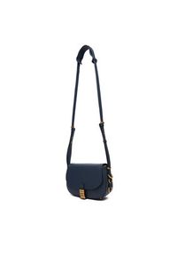 Pinko - PINKO Torebka Saddle Mini PE PLTT 103831 A1ZX Niebieski. Kolor: niebieski. Materiał: skórzane #3