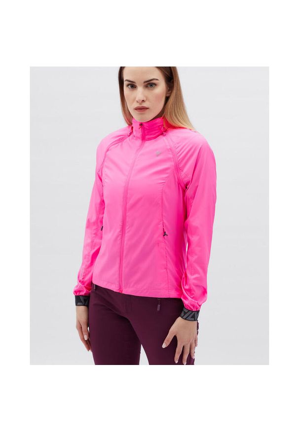Kurtka wiatroszczelna damska Silvini Vetta odpinane rękawy. Kolor: różowy. Materiał: softshell. Sport: turystyka piesza