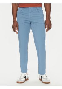 BOSS Spodnie materiałowe H-Re.Maine5 50538370 Błękitny Regular Fit. Kolor: niebieski. Materiał: bawełna