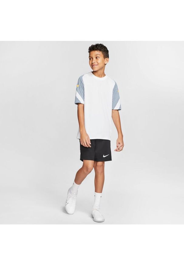 Spodnie piłkarskie chłopięce Nike JR Park Iii Knit. Kolor: czarny. Długość: krótkie. Sport: piłka nożna