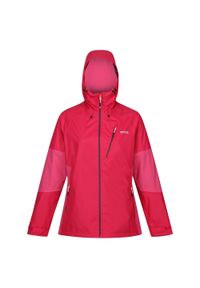 Regatta - Kurtka Wodoodporna Damska Rozciągliwa Highton V. Kolor: różowy. Sport: turystyka piesza #1