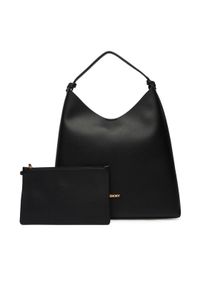 DKNY Torebka R54CAO07 Czarny. Kolor: czarny. Materiał: skórzane #1