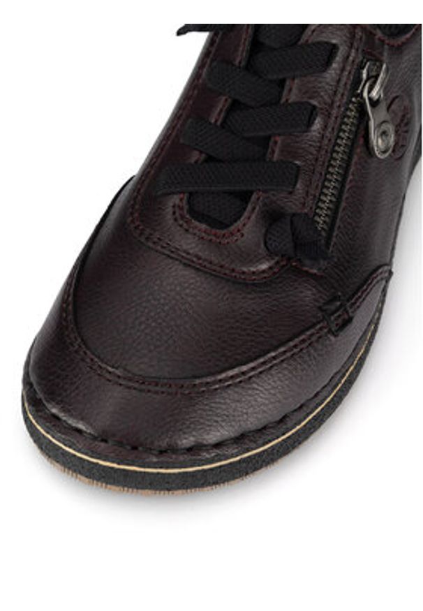 Rieker Półbuty 50968-35 Brązowy. Kolor: brązowy. Materiał: skóra