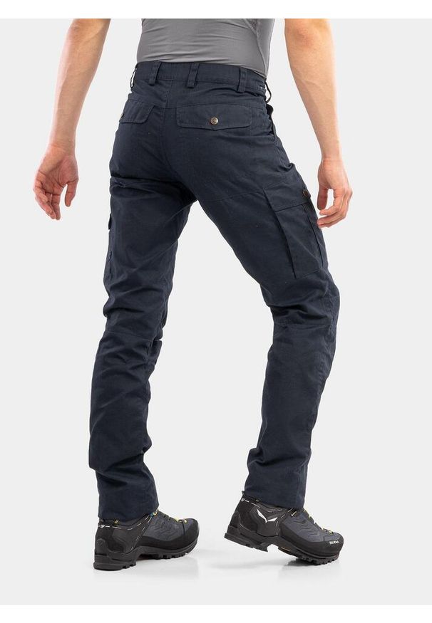Fjällräven - Spodnie turystyczne męskie Fjallraven Karl Pro Trousers. Kolor: niebieski. Sport: turystyka piesza