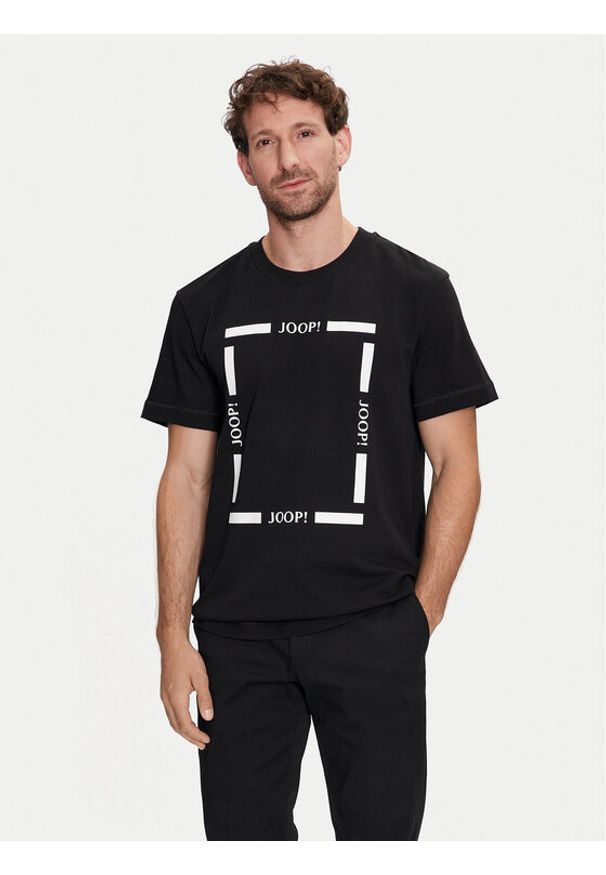 JOOP! T-Shirt 17 JJ-06Barnet 30042368 Czarny Modern Fit. Kolor: czarny. Materiał: bawełna