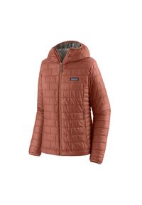 Kurtka ocieplana damska Patagonia Nano Puff Hoody. Kolor: czerwony. Sport: turystyka piesza
