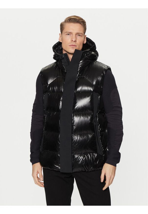 BOSS Bezrękawnik V-Ronnie 50522804 Czarny Regular Fit. Kolor: czarny. Materiał: syntetyk. Długość rękawa: bez rękawów
