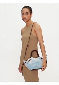 Pinko Torebka Pagoda Small Shopper PE 24 PLTT 102910 A1MB Błękitny. Kolor: niebieski