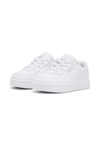 Puma - Sneakersy PUMA Caven 2.0 dla małych dzieci PUMA White Silver Black Metallic. Kolor: wielokolorowy, szary, czarny, biały. Sezon: lato