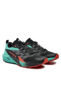 salomon - Salomon Buty do biegania Sense Ride 5 L47698200 Czarny. Kolor: czarny. Materiał: materiał #6