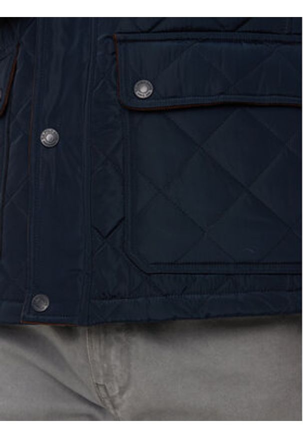 U.S. Polo Assn. Kurtka przejściowa MUP3790 Granatowy Regular Fit. Typ kołnierza: polo. Kolor: niebieski. Materiał: syntetyk