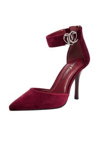 Juicy Couture Szpilki EO-S4S96733-01B Bordowy. Kolor: czerwony. Materiał: materiał. Obcas: na szpilce #7
