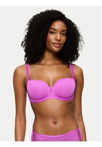 Triumph Biustonosz z fiszbiną Palina Cosmic Heartbeat 10222463 Różowy. Kolor: różowy. Materiał: syntetyk #1