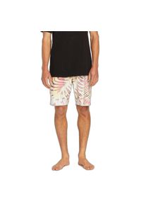 Spodenki surfingowe Volcom Mad Wash Mod 19. Kolor: beżowy. Styl: sportowy