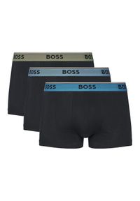 BOSS Komplet 3 par bokserek 50531684 Czarny. Kolor: czarny. Materiał: bawełna