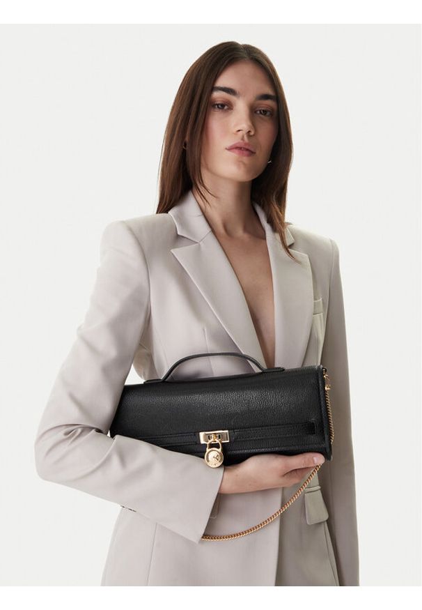 MICHAEL Michael Kors Torebka 30F5GHMC8L Czarny. Kolor: czarny. Materiał: skórzane