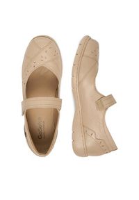 Go Soft Baleriny CEO-WI23-LENA-12 Beżowy. Kolor: beżowy. Materiał: skóra #4