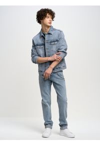 Big-Star - Spodnie jeans męskie Harper 211. Kolor: niebieski #4