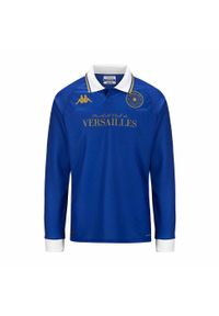 Kappa - Koszulka domowa z długim rękawem FC Versailles 78 2024/25. Kolor: niebieski, biały, wielokolorowy. Długość rękawa: długi rękaw. Długość: długie. Sport: piłka nożna