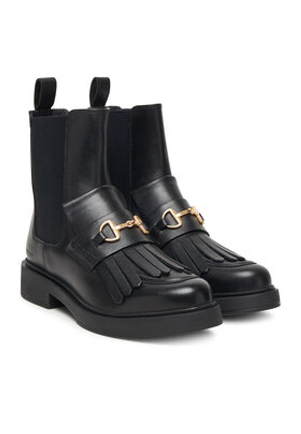 JOOP! Sztyblety Mia 4140008311 900 Czarny. Kolor: czarny. Materiał: skóra