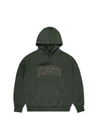 Prosto - Bluza męska PROSTO Hoodie College 99. Kolor: zielony