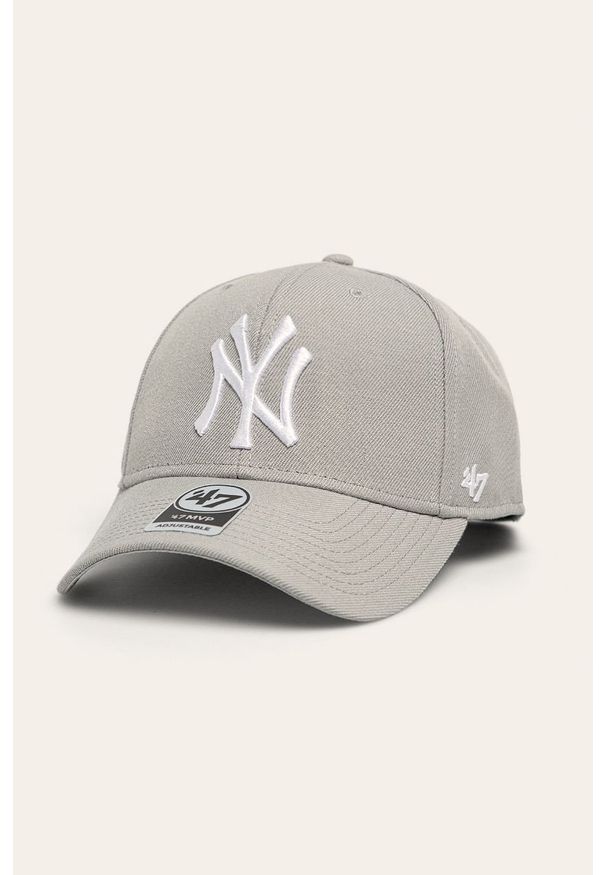 47 Brand - 47brand - Czapka MLB New York Yankees. Kolor: szary