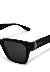 Trussardi Jeans - Trussardi Okulary przeciwsłoneczne TSM9026 Czarny. Kolor: czarny #4