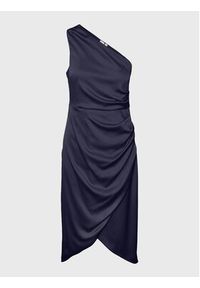 YAS Sukienka koktajlowa 26028889 Niebieski Standard Fit. Kolor: niebieski. Styl: wizytowy #3