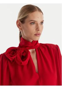 ACCESS FASHION Bluzka 54-2063-171 Czerwony Regular Fit. Kolor: czerwony. Materiał: syntetyk #5