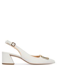 Czółenka HÖGL. Kolor: biały #1